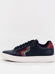 PS PAUL SMITH Navy Swirl Trainer, Navy, Size 40, Women