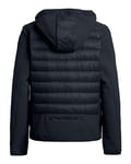 Parajumpers Nolan Fleece/Nylon Hooded Jacket JR Navy (M M)