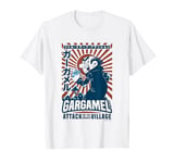 The Smurfs Gargamel's Attack Smurfs Village Kanji Retro Logo T-Shirt