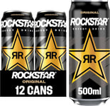 Rockstar Energy Drink - Original - Non-Alcoholic - 200 mg Caffeine - Caffeinated