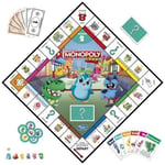 Monopoly Junior 2 in 1 - Lautapeli lapsille Monivärinen