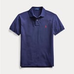 Ralph Lauren Slim Fit Pique Marine Herre-M