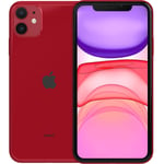 iPhone 11 Red 64 GB Klass A 100% batteri (refurbished)