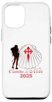 Coque pour iPhone 12/12 Pro Camino Del Norte 2025 Saint-Jacques-de-Compostelle