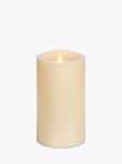 Luminara LED Wax Pillar Candle, Ivory