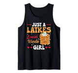 Just A Latkes Lovin' Kinda Girl Chanukah Jewish Hanukkah Tank Top