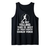 Cross Country Coach Appreciation Running Coach Men Women Tank Top