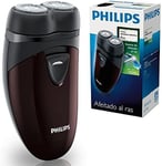 Philips Men's Electric Travel Shaver, Cordless, Battery-Powered Convenient... ,