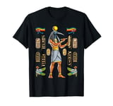 Thoth Egyptian Mythology God Ancient Egypt Hieroglyphs T-Shirt