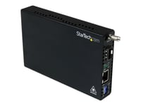 Startech.Com Gigabit Ethernet Fiber Media Converter With Open Sfp Slot - Fiber To Ethernet Converter - Gigabit Ethernet Media Converter (Et91000sfp2) - Fibermedieomformer - 1Gbe - 1000Base-Sx, 100Base-Lx, 1000Base-T - Rj-45 / Sfp (Mini-Gbic) - For P