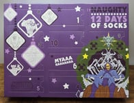 HE-MAN Advent Calendar The Masters Of The Universe Naughty 12 Days Of Socks Xmas