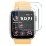 TG 3-PACK Härdat Skärmskydd till Apple Watch Series 7/8 41/45mm Transparent 45mm