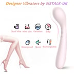 Dual End Magic Wand Vibrating Wireless Massager USB Rechargeable & Waterproof UK