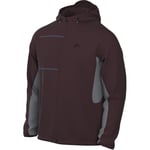 Nike Cosmic Peaks Storm-Fit Adv Running Jacket for Men, Burgundy Crush/Black, FZ1084-652, L-T