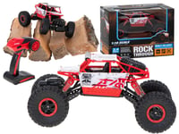 Car RC Rock Crawler HB 2.4GHz 1:18, punainen