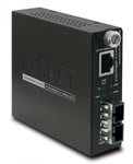 PLANET GST-802S network media converter 2000 Mbit/s 1310 nm Single-mode Black