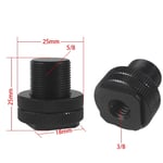 Trépied pour caméra d'action GoPro DSLR,support simple,double kg,support de griffe froide,support de support pour flash de studio photo,3/8,1/4,vis 5/8 - Type 5 8 to 3 8 for Mic