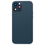 Clappio Frame + Battery cover for iPhone 12 Pro Max Pacific Blue rear window