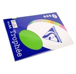 Clairefontaine Lot de 10 Ramettes 50 Feuilles Papier 160g A4 210x297 mm Certifié FSCvert menthe