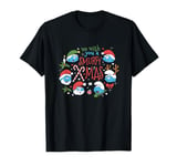 The Smurfs Christmas We Wish You A Smurfy X-Mas T-Shirt