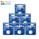 6 VARTA CR2032 Lithium Batteries 3V Coin Cell Button DL2032 Exp 2033 New