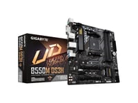 Gigabyte B550m Ds3h, Amd, Uttag Am4, 3Rd Generation Amd Ryzen™ 3, 3Rd Generation Amd Ryzen 5, 3Rd Generation Amd Ryzen™ 7, 3Rd..., Uttag Am4, 128 Gb, Ddr4-Sdram