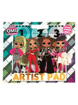 L.O.L. LOL. Artist Pad Coloring Book with Sticker Sheet