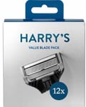 Harrys - 12 Cartridge Pack Shaver Razor - 5 Blade Shaving for Men -Brand  NEW