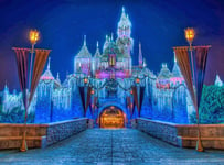 LUCKYYY DIY 5D Disneyy-Frozen Castle Full Diamond Painting Cross Stitch Kits Art High Quality Cartoon 3D Paint by Diamonds