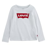 Levi's Kids l/s Batwing Tee Girls, White, 8 Years