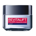 L'Oréal Paris Revitalift Filler Anti-Age Night Cream, 50 ml