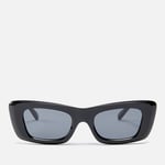 Le Specs Dopamine Acetate Rectangular-Frame Sunglasses