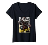 Femme Suicide Squad: Kill the Justice League Deadshot T-Shirt avec Col en V