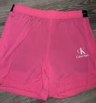 CALVIN KLEIN Swim Shorts - Size XSmall- Men’s Pink Black New Tags Pockets