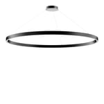 Nemo Lighting - Zirkol C Ø 150 cm, Downlight 3000K - Black - Kattokruunut - Nemo Studio - Musta