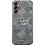 ERT GROUP Coque de téléphone Portable pour Samsung A14 4G/5G Original et sous Licence Officielle Game of Thrones Motif 019 Parfaitement adapté à la Forme du téléphone Portable, Coque en TPU