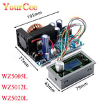 50V12A WZ5012L - Module D'alimentation WZ5020L DC 50V5A 250W 50V12A 600W 50V20A 1000W WZ5012L Réglable CNC abaisseur Tension Mètre D'affichage À CRISTAUX LIQUIDES