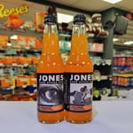 Orange & Cream Soda By Jones 355ml x 2 Bottles USA Import