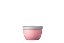 Mepal - Panier à Snack Ellipse - Contenant Alimentaire pour Conserver et Transporter des Snacks - Convient au Congélateur, au Micro-ondes et au Lave-vaisselle - 350 ml - Nordic Pink