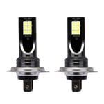 x H4 LED auton ajovalot DC12-24 6500K