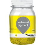 Colorant en poudre pour béton et mortier, Jaune, 400g Weberad pigment, weber