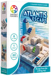 Smart Games - Atlantis Escape, Puzzle Game with 60 Challenges, 8+ Years Single