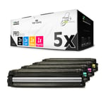 5x Toner pour Samsung CLX 6260 FW ND Fr Fd Premium Line CLT-506L Cmjn