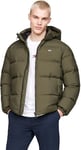 Tommy Jeans Doudoune Homme Essential Down Jacket Chaude, Vert (Fatigue Green), XXL