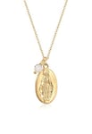 Elli Collier Femme Pendentif Image de la Vierge Labradorite - (925/1000) Argent