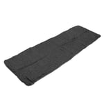 (Black)USB Electric Heated Blankets Multipurpose Fast Heating Portable Soft