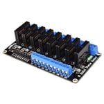 5V 8 Channel SSR Solid State Relay Module Low Level Trigger 2A 240V: 8 channel  5V high level