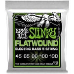 Ernie Ball Regular Slinky 5-String Flatwound Electric Bass 45-130