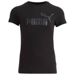 T-shirt enfant Puma  TEE-SHIRT ESSENTIAL+ ANIMAL NOIR - Noir - 128