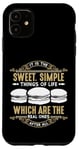 iPhone 11 It Is The Sweet Simple Things Of Life Pastry Chef Macaron Case